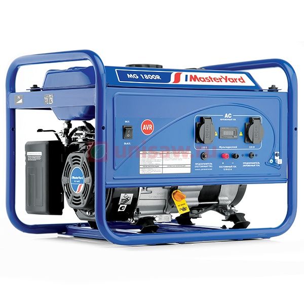 Электрогенератор бензиновый MasterYard (Мастерярд) MG 1800R
