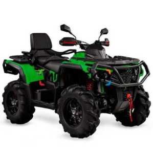 Квадроцикл AODES (Аодес) Pathcross ATV1000L PRO EPS двухместный зелёный с ПСМ