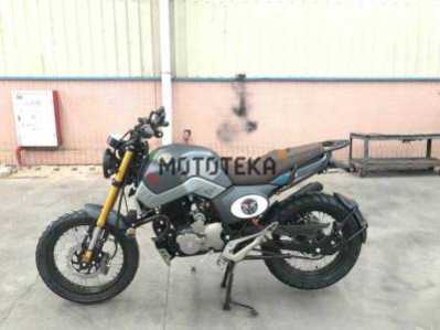 Мотоцикл дорожный Мотомир STREET (Scrambler) серый с ПТС