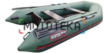 Лодка ПВХ Hunter (Хантер) 290 Л зелёный