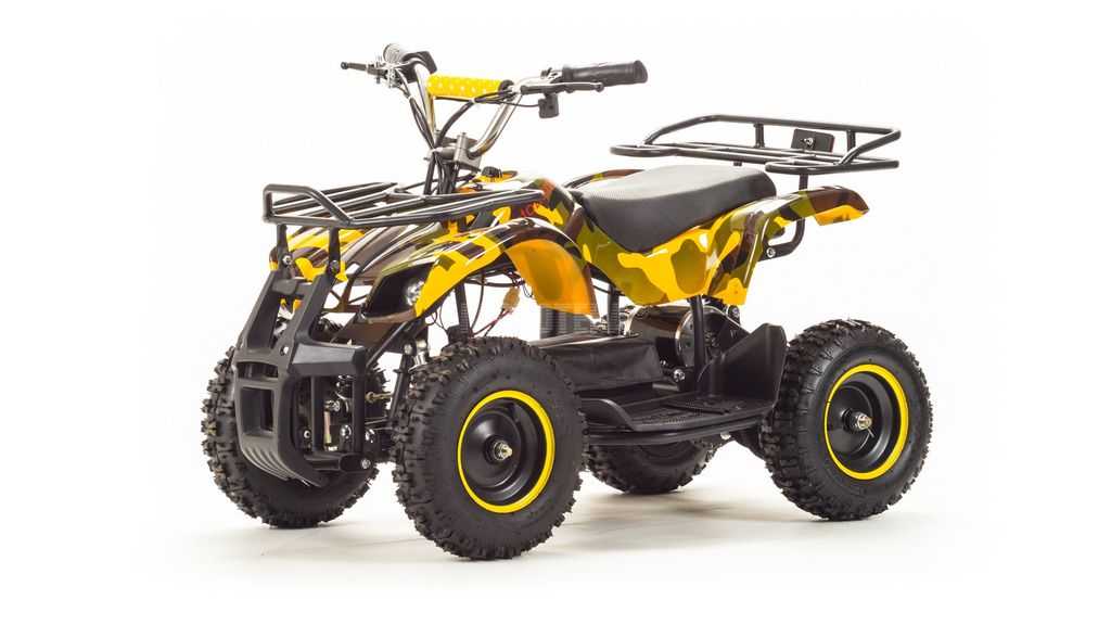 Электроквадроцикл детский MotoLand (Мотолэнд) ATV ZR8 Осенний лес (машинокомплект)