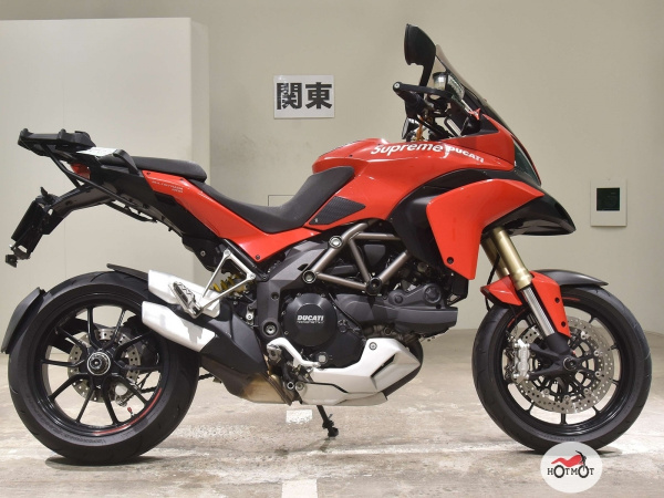 Мотоцикл DUCATI MULTISTRADA 1200 2011, Красный пробег 3537