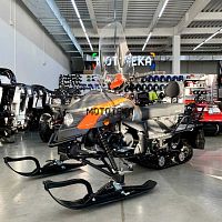 Снегоход MotoLand (Мотолэнд) SnowFox S 200 оранжевый (машинокомплект)