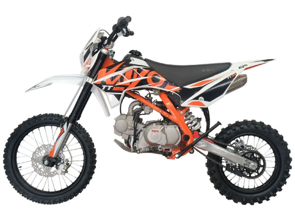 Питбайк KAYO BASIC K125EA 17/14 KRZ (п/автомат. эл. стартер 2024 г.) | Мототека