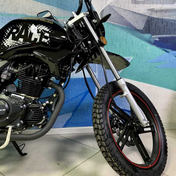 Мотоцикл кроссовый / эндуро Regulmoto (Регулмото) SK 200 - 9 чёрный с ПТС | Мототека