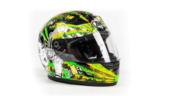 Шлем интеграл THH TS - 39#12 BLK/GREEN ANARCH (L)