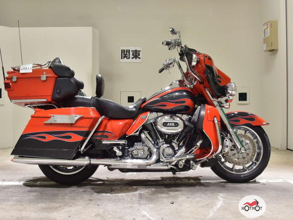 Мотоцикл HARLEY - DAVIDSON Electra Glide 2010, Красный пробег 112818