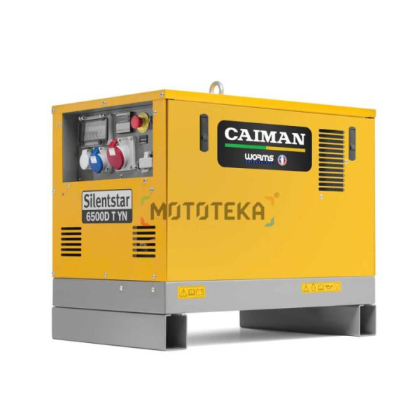 Электрогенератор дизельный Caiman (Кайман) SILENTSTAR 6500D TYN с блоком автозапуска Электрогенератор дизельный Caiman (Кайман) SILENTSTAR 6500D TYN с блоком автозапуска