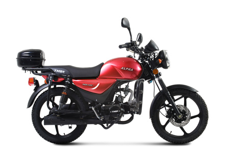 Мопед TMBK ALPHA 50 (110) Red - купить с доставкой, по выгодной цене в интернет-магазине Мототека