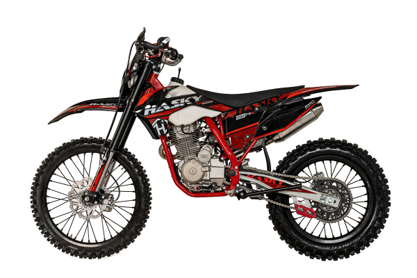 Мотоцикл кроссовый / эндуро Hasky (Хаски) F5 172FMM Racing красный/чёрный | Мототека
