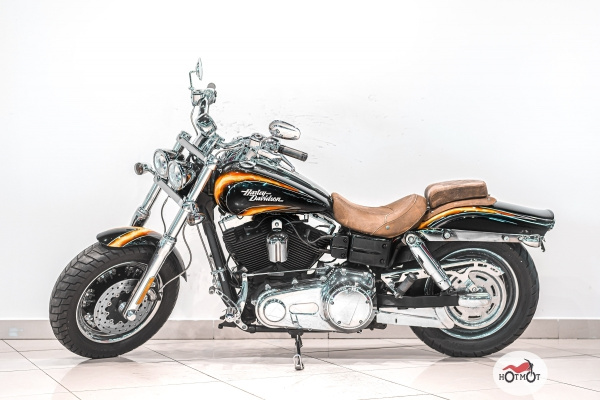 Мотоцикл HARLEY - DAVIDSON Fat Bob 2010, Черный пробег 32865 с ПТС | Мототека