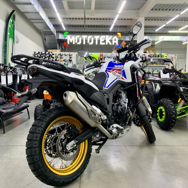 Мотоцикл туристический / эндуро GR500 21/18 белый/синий с ПТС (2024 г.) | Мототека