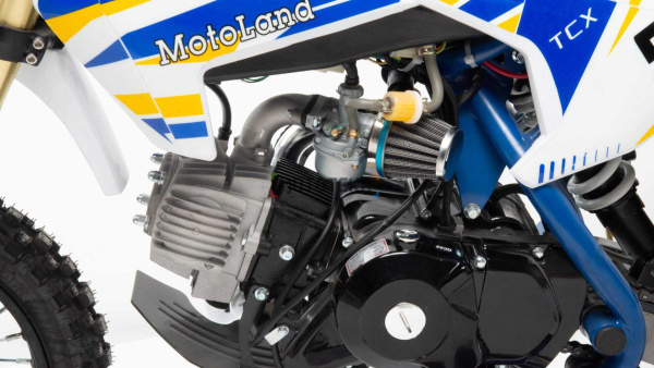 Питбайк MotoLand (Мотолэнд) TCX 125 E 14/12 синий | Мототека