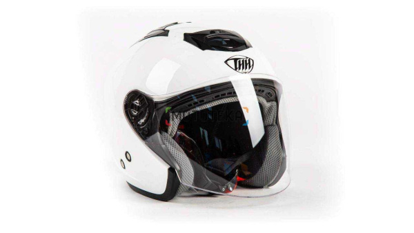 Шлем мото открытый THH T - 386 WHITE (L)